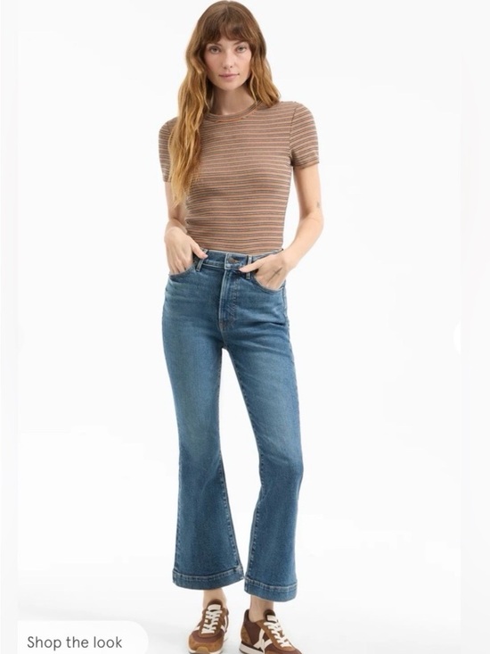 Veronica Beard Denim - Veronica Beard Carson High Rise Ankle Kick-Flare Jeans | Roadside Blue | Size 30